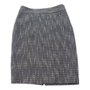 Classiques Entier Tweed Lined Pencil Skirt Back Zip Women's Size 2 Lined